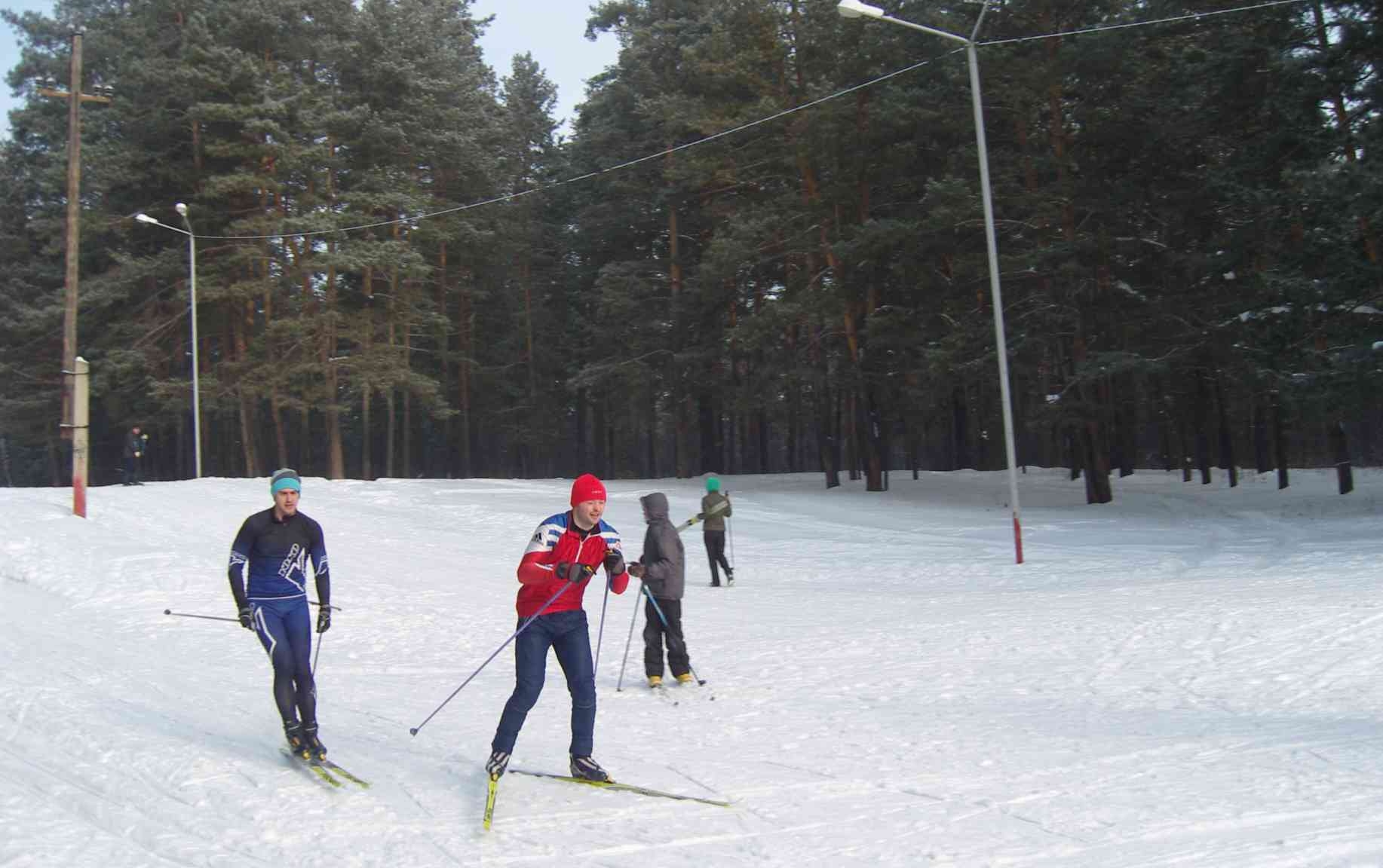 лыжи